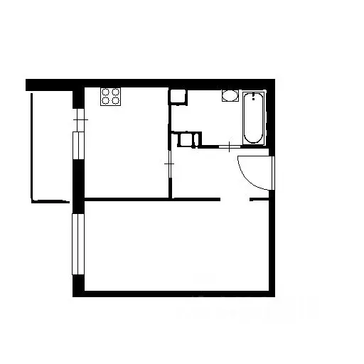 1-к кв. Санкт-Петербург Кондратьевский просп., 64к9 (35.0 м) - Фото 2