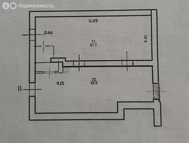 Помещение свободного назначения (96.7 м) - Фото 2