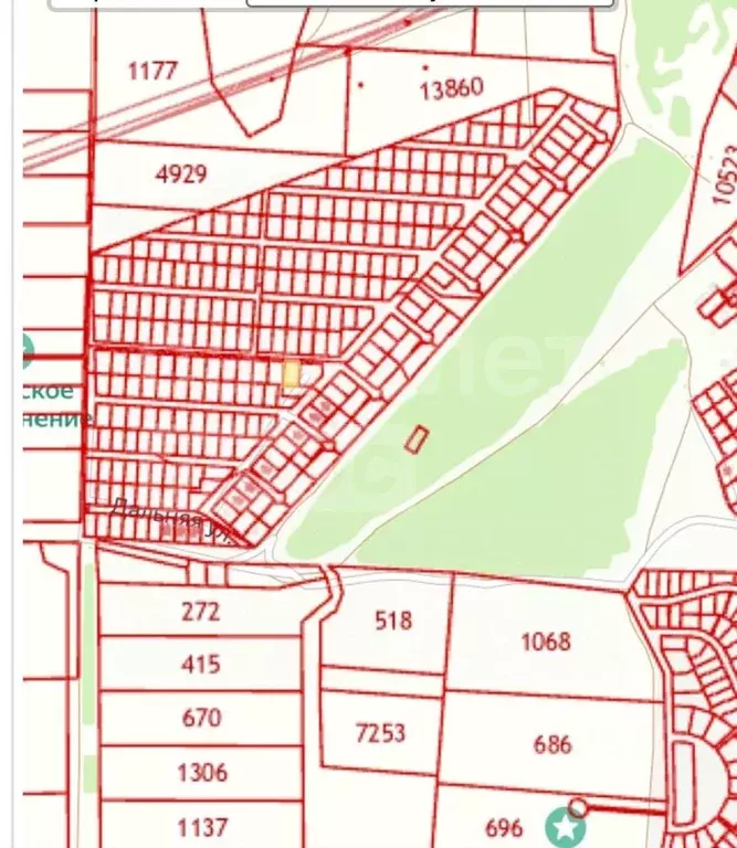 Участок в Крым, Симферопольский район, Мирновское с/пос, с. Белоглинка ... - Фото 2