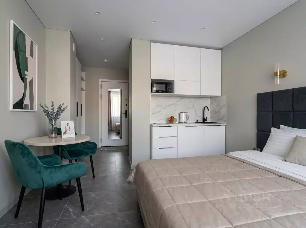 Студия Санкт-Петербург ул. Плуталова, 22 (20.0 м) - Фото 1