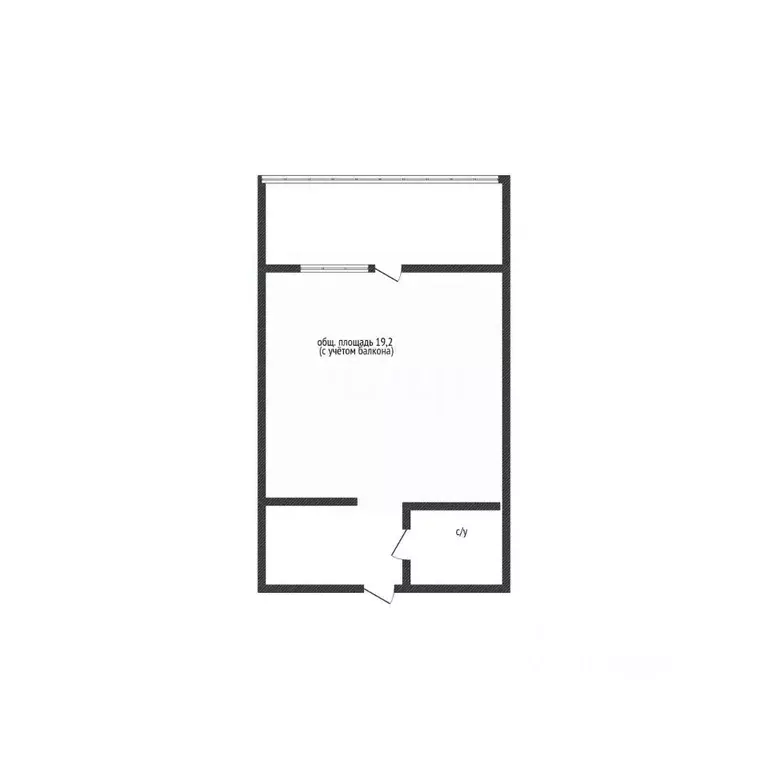 Студия Краснодарский край, Краснодар ул. Западный обход, 39/2к4 (17.6 ... - Фото 1