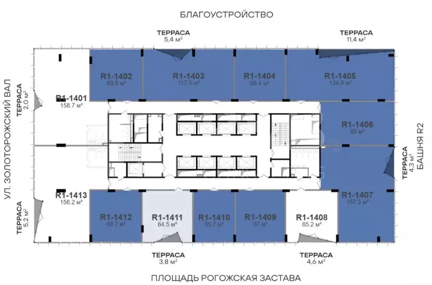 Офис (122.9 м) - Фото 1