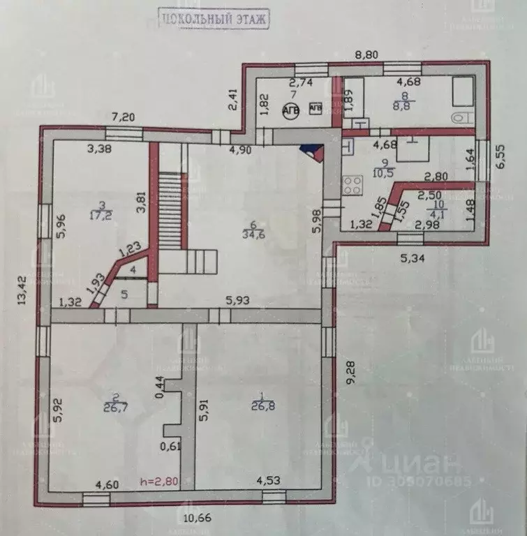 Дом в Курская область, Курск ул. Монастырская Балка, 27 (279 м) - Фото 1