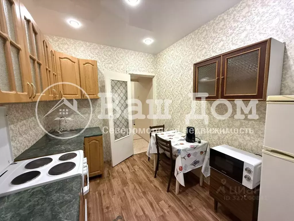 1-к кв. Мурманская область, Североморск ул. Адмирала Чабаненко, 5 ... - Фото 1