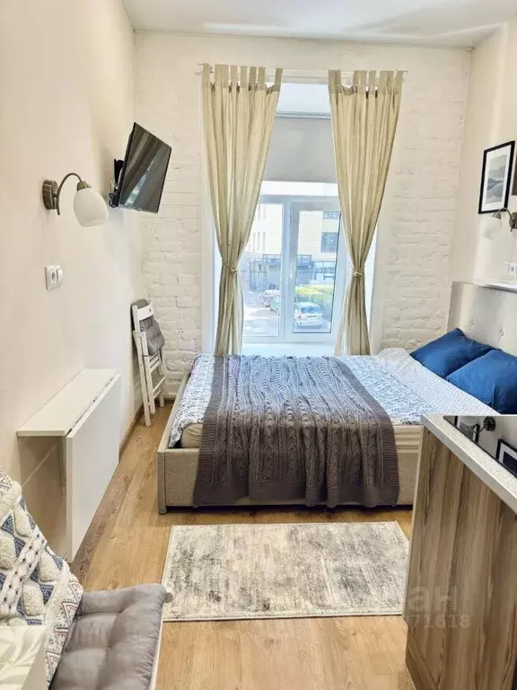 Студия Санкт-Петербург Сытнинская ул., 10 (17.0 м) - Фото 2