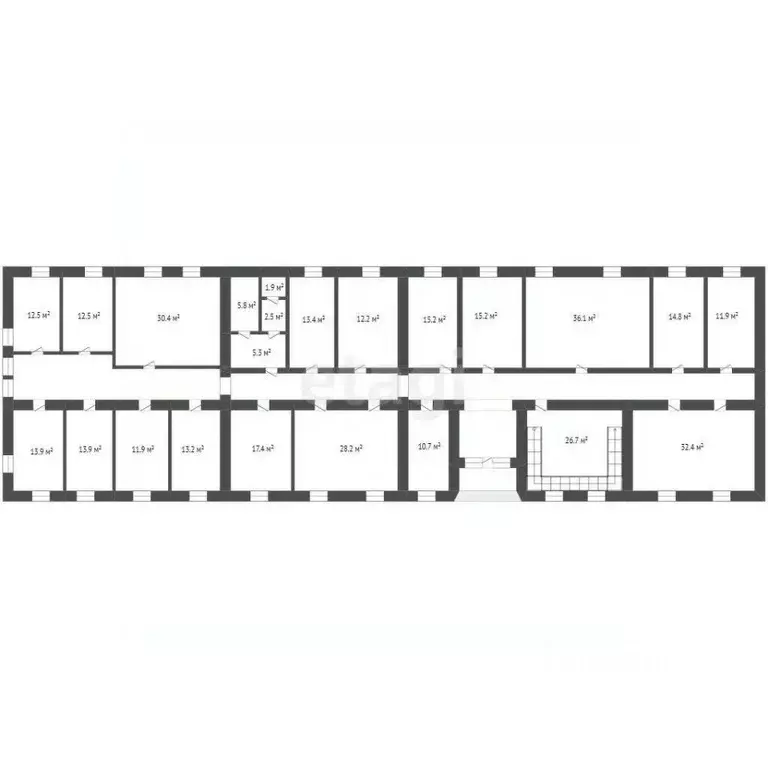 Офис в Мордовия, Ковылкино ул. Ленина, 2 (455 м) - Фото 1
