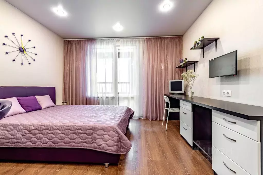 Студия Санкт-Петербург бул. Александра Грина, 1 (32.0 м) - Фото 1