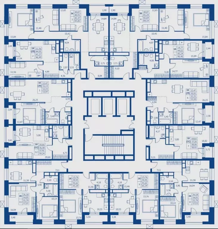3-к кв. Московская область, Королев Новые Подлипки мкр, Поколение ... - Фото 2