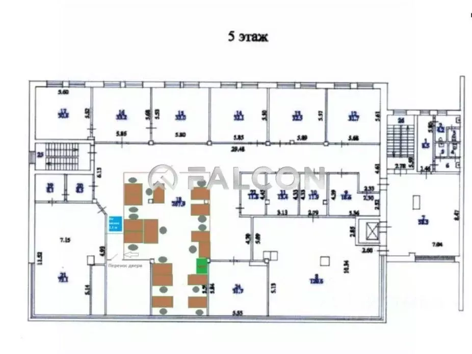 Офис в Москва 2-я Институтская ул., 6 (119 м) - Фото 1