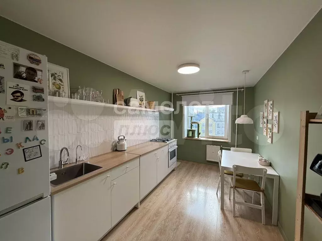1-к. квартира, 40,4 м, 6/9 эт. - Фото 1