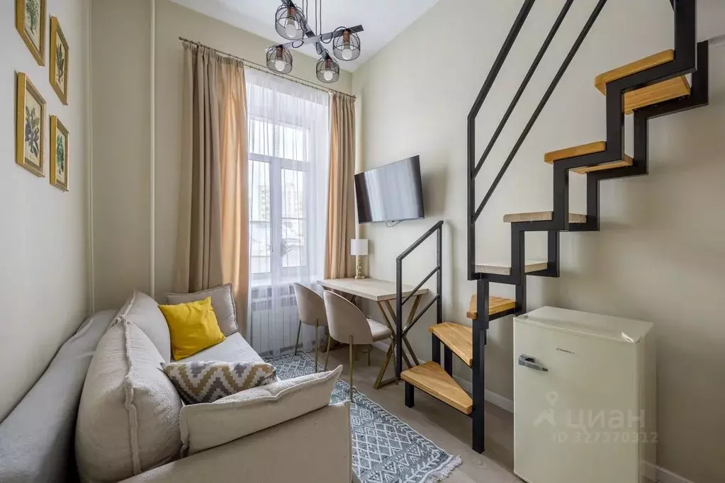 Студия Москва Бауманская ул., 35/1 (25.0 м) - Фото 2