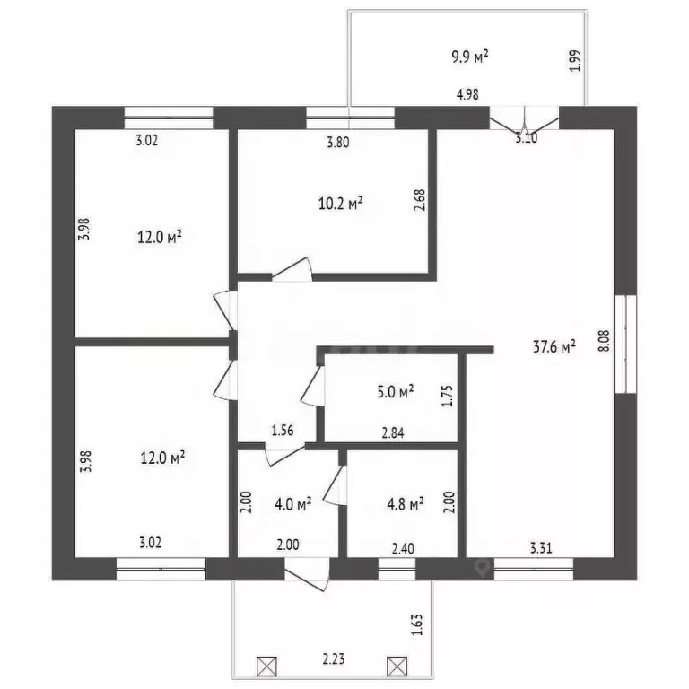 Дом в Удмуртия, Завьяловский район, д. Каменное ул. 3-я Весенняя, 26 ... - Фото 2