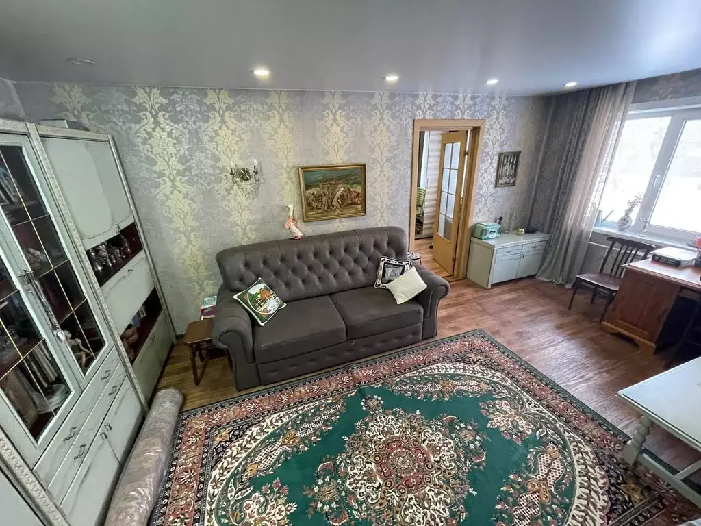 2-к кв. Кемеровская область, Новокузнецк просп. Дружбы, 33 (45.5 м) - Фото 1