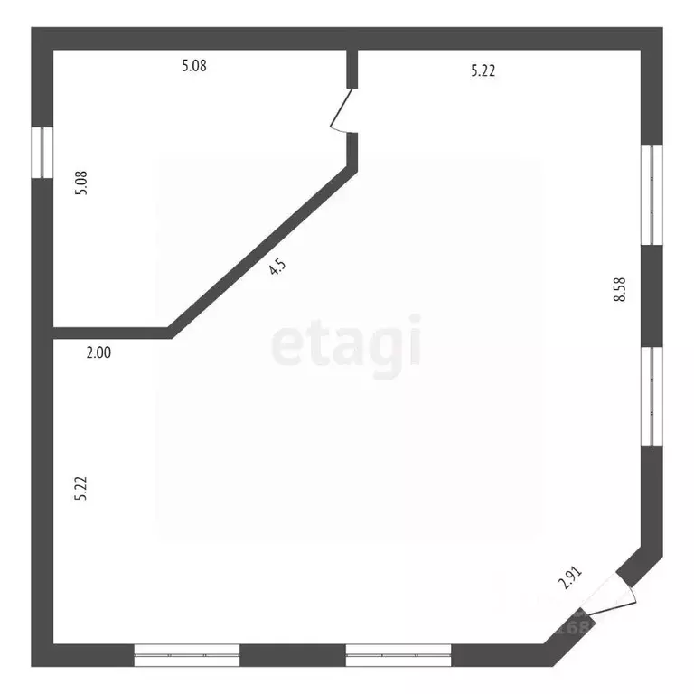 Дом в Саратовская область, Балашовский район, пос. Первомайский ул. 8 ... - Фото 2