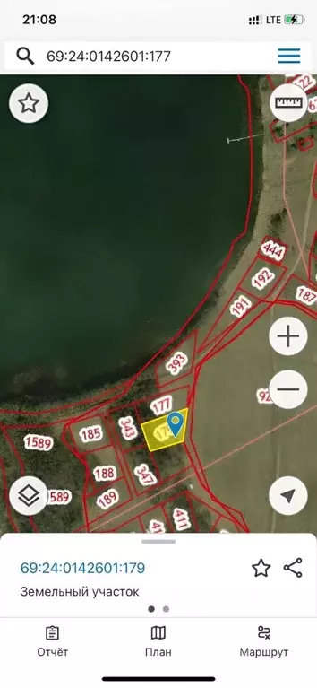 Участок в Тверская область, Осташковский муниципальный округ  (15.0 ... - Фото 2