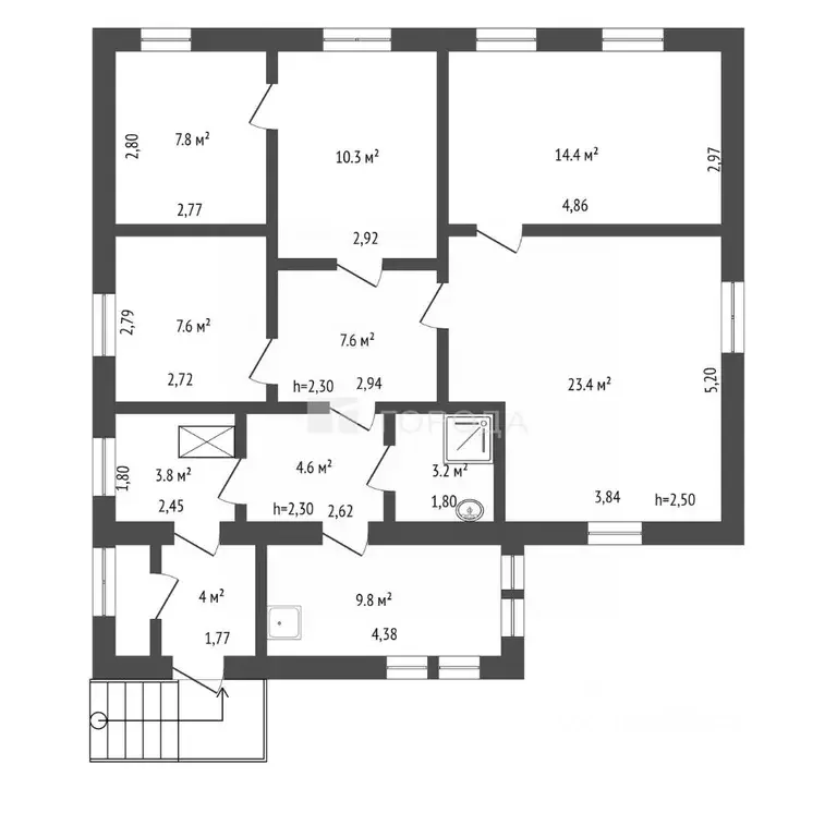 Дом в Алтайский край, Барнаул ул. Кутузова, 105 (99 м) - Фото 1