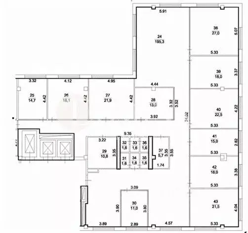 Офис в Москва Чистопрудный бул., 17С1 (485 м) - Фото 2