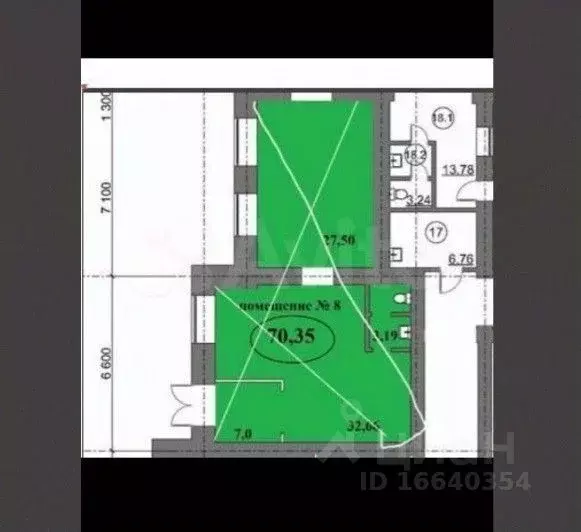 Офис в Оренбургская область, Оренбург ул. Ильи Глазунова, 3/1 (71 м) - Фото 2