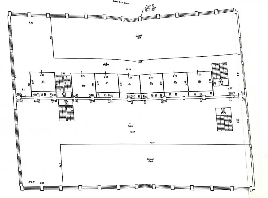 Помещение свободного назначения (1088 м) - Фото 1