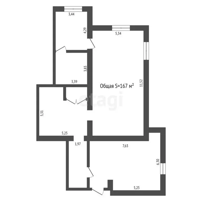 Торговая площадь (167 м) - Фото 1