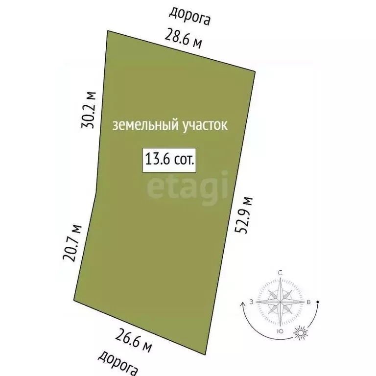 Участок в Тюменская область, Тюменский муниципальный округ, с. ... - Фото 2