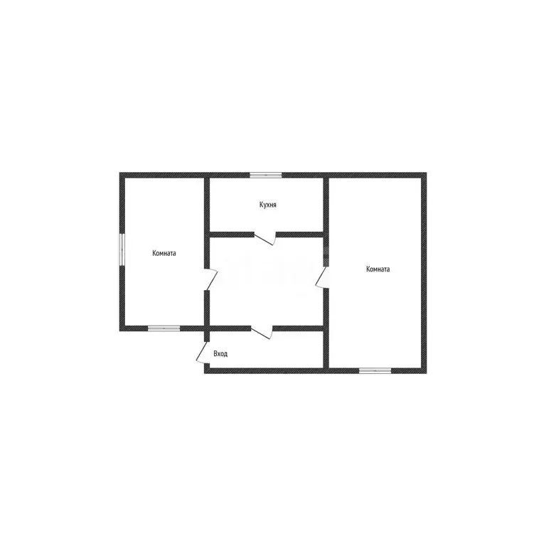 Дом в село Дмитриевка, Колхозная улица (45 м) - Фото 1