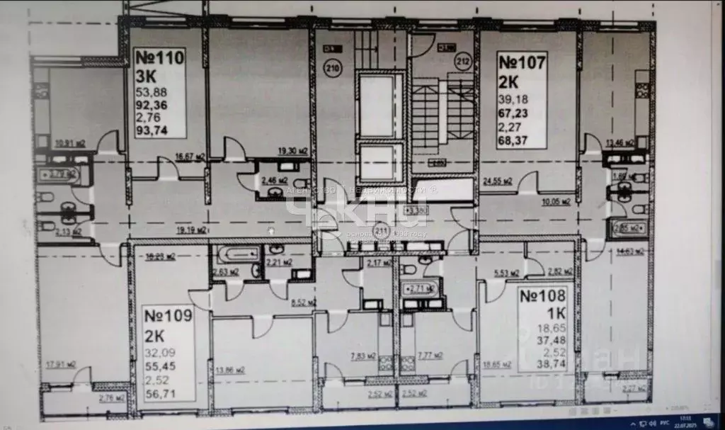 3-к кв. Нижегородская область, Нижний Новгород ул. Максима Горького, ... - Фото 2
