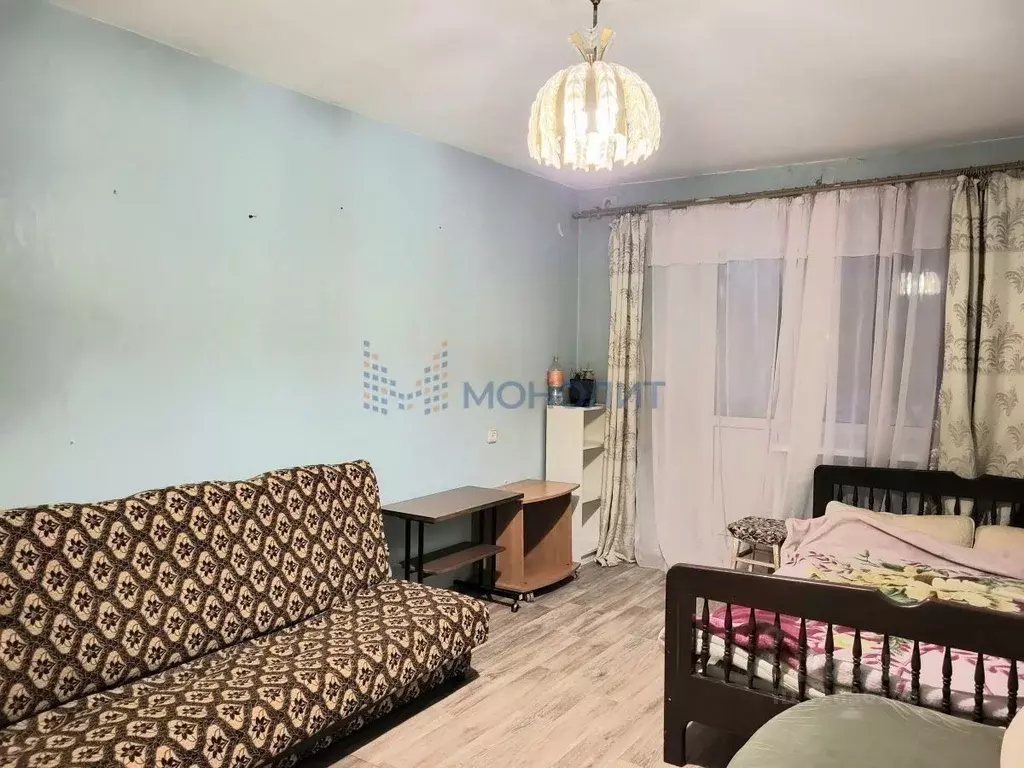 1-к кв. Нижегородская область, Нижний Новгород Запрудная ул., 2 (29.0 ... - Фото 1