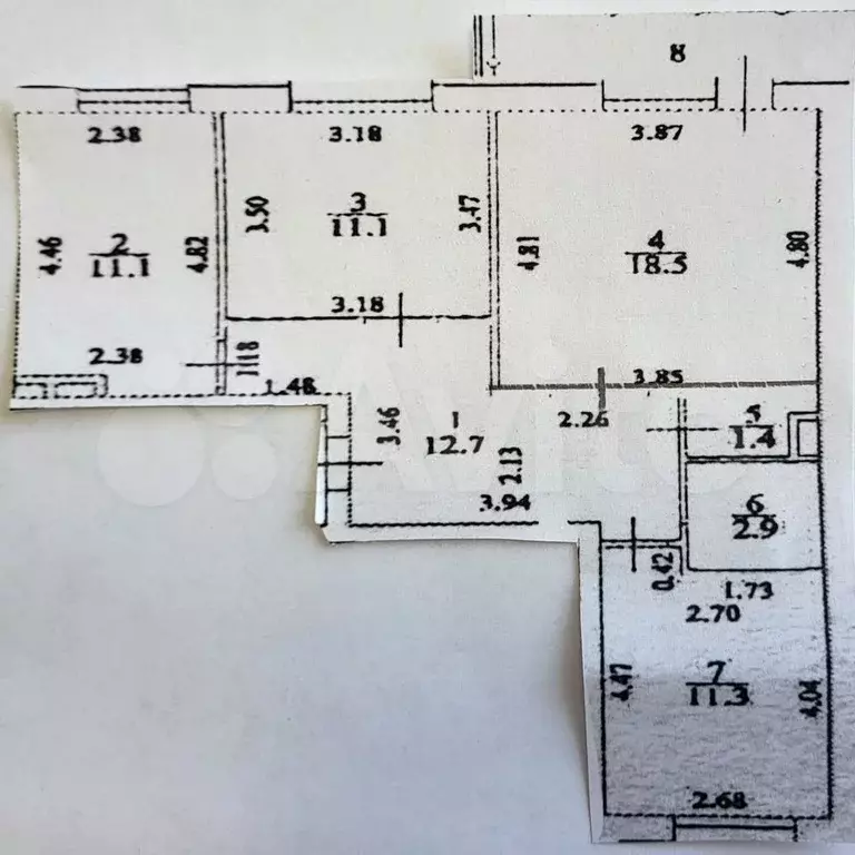 3-к. квартира, 70 м, 9/17 эт. - Фото 0