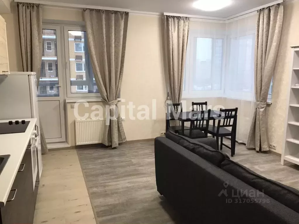 2-к кв. Москва ул. Татьянин Парк, 16к1 (45.0 м) - Фото 1