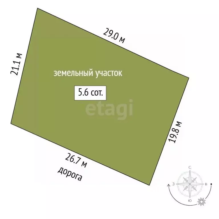 Участок в Тюменская область, Тюмень Огонек СНТ, ул. Малиновая, 48 ... - Фото 2