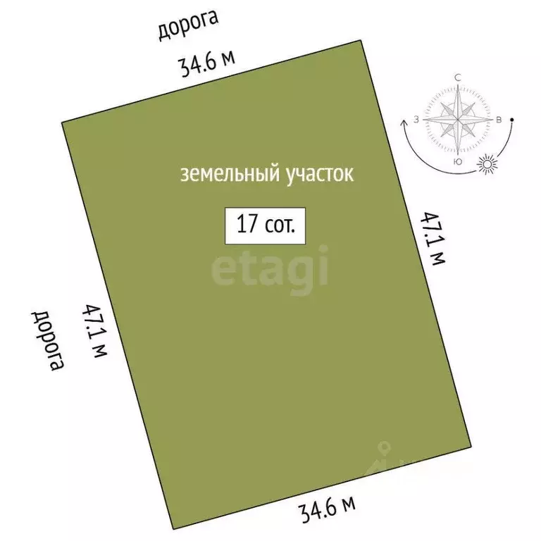 Участок в Тюменская область, Тюменский муниципальный округ, Серебряный ... - Фото 1