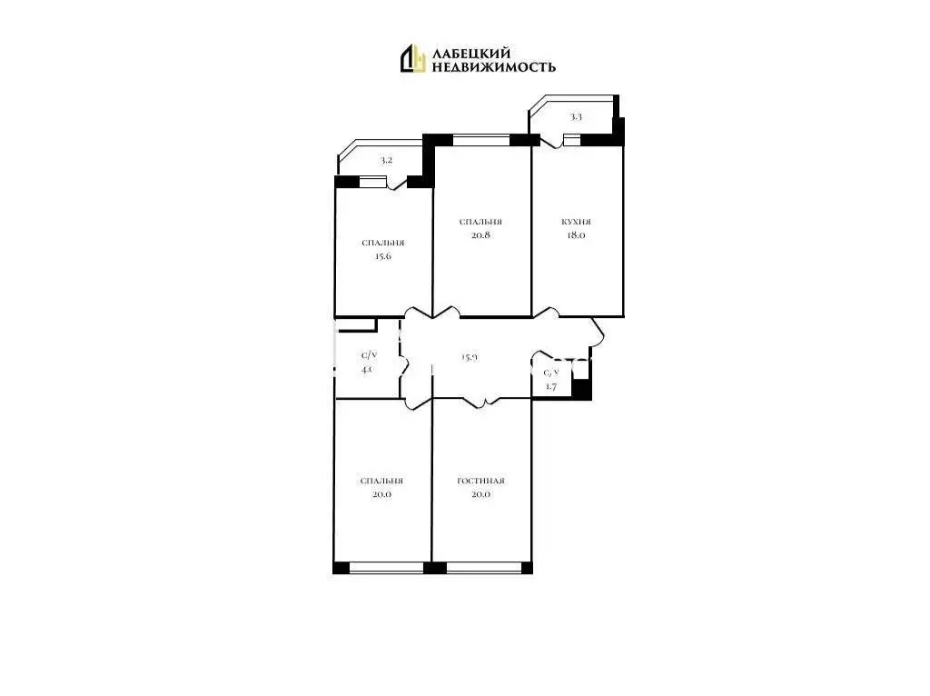 4-комнатная квартира: Химки, улица Ватутина, 4к2 (117.4 м) - Фото 2