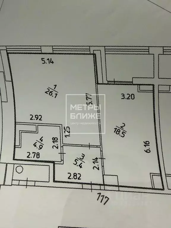 1-к кв. Пермский край, Пермь ул. Чернышевского, 15в (54.9 м) - Фото 2