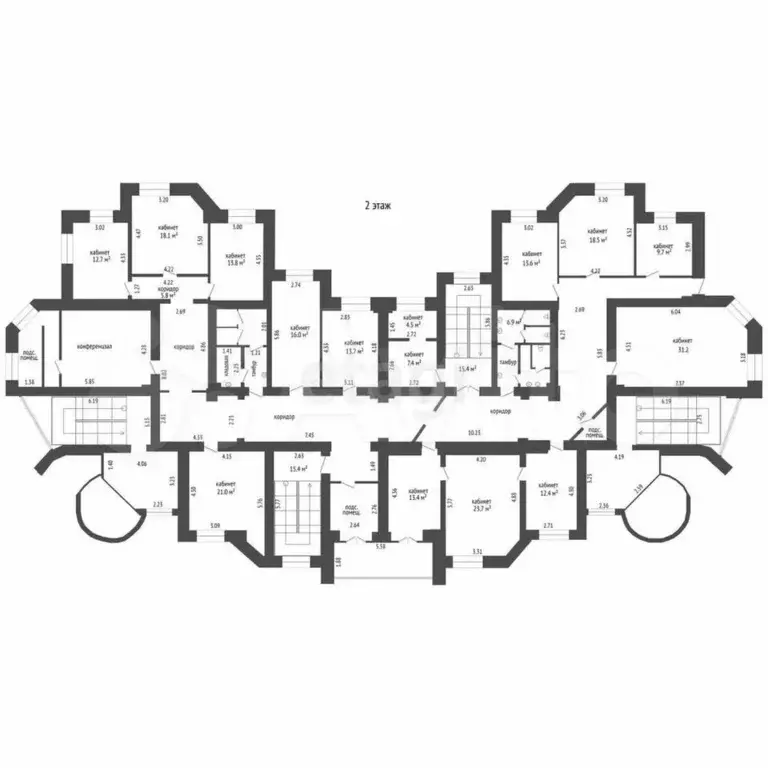 Продам офисное помещение, 877 м - Фото 0