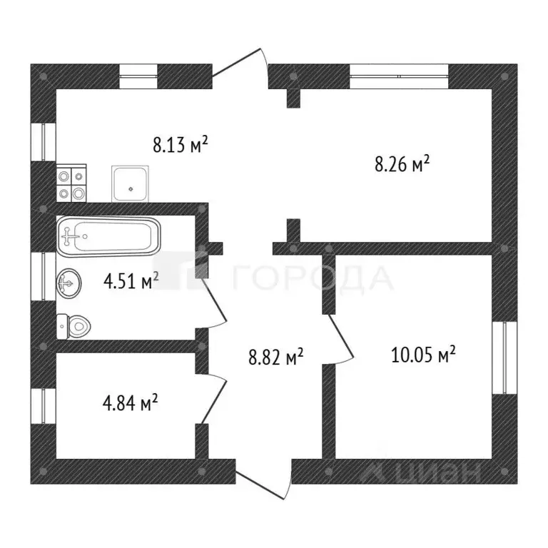 Дом в Алтайский край, Барнаул Имени Мичурина СНТ, 266 (56 м) - Фото 2