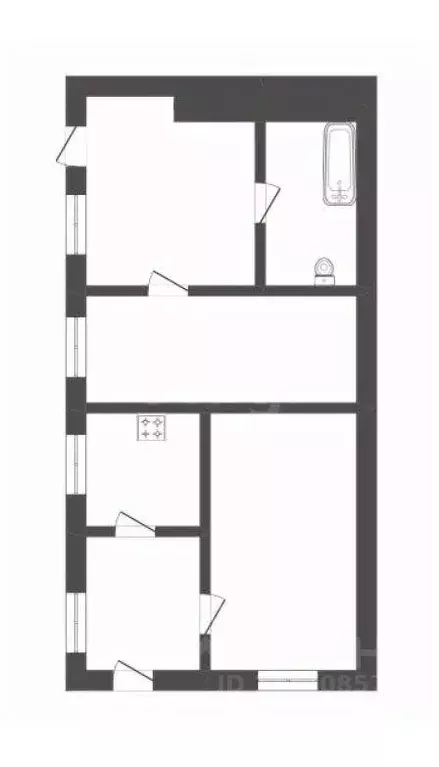 2-к кв. Воронежская область, Борисоглебск ул. Свободы, 164 (64.4 м) - Фото 1