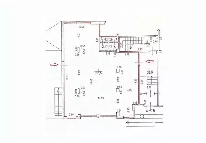 Торговая площадь в Санкт-Петербург Кирочная ул., 64 (203 м) - Фото 1