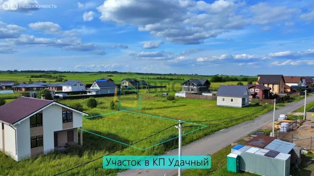 Участок в Виллозское городское поселение, коттеджный посёлок Удачный, ... - Фото 0