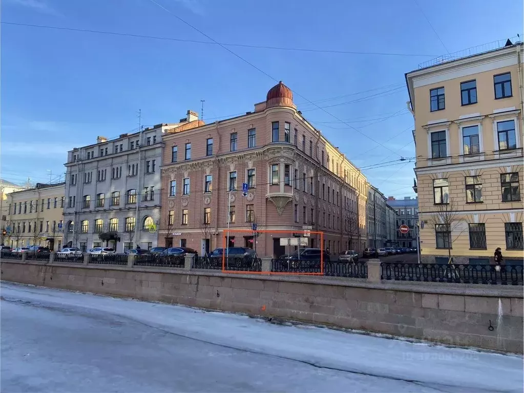 Помещение свободного назначения в Санкт-Петербург наб. Канала ... - Фото 0