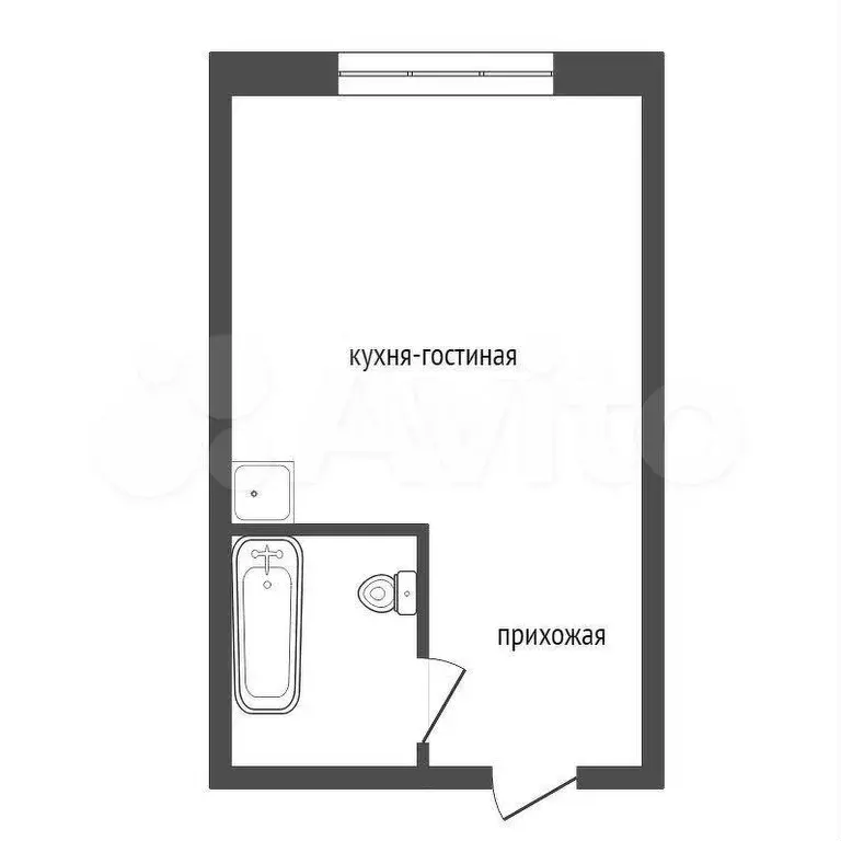 Квартира-студия, 12 м, 5/5 эт. - Фото 0