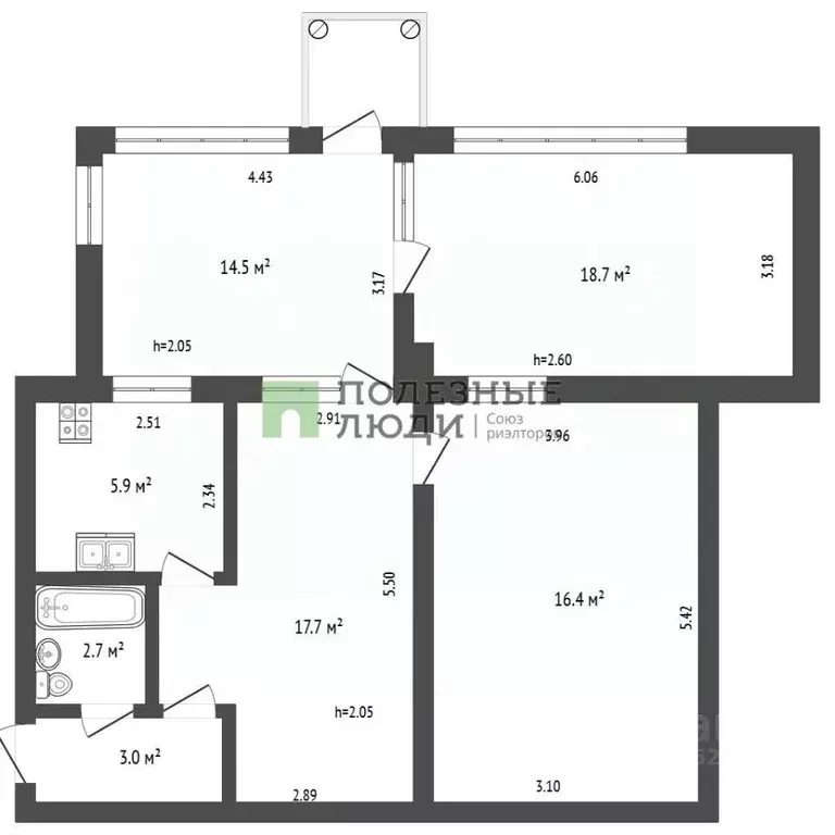 Помещение свободного назначения в Севастополь ул. Адмирала ... - Фото 1