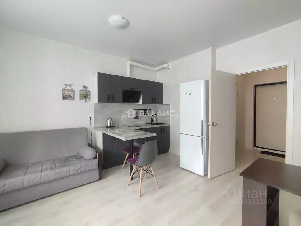 Студия Пермский край, Пермь ул. Герцена, 4 (29.0 м) - Фото 2