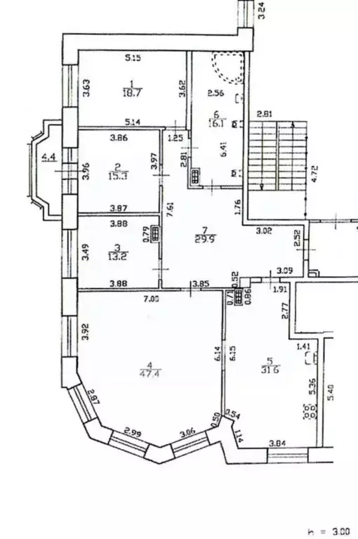 4-к кв. Санкт-Петербург Наличная ул., 26к1 (172.2 м) - Фото 1