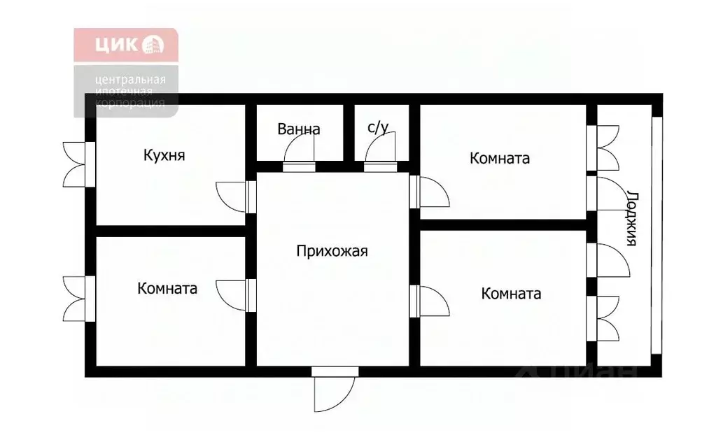 3-к кв. Рязанская область, Рязань Быстрецкая ул., 17 (89.1 м) - Фото 2