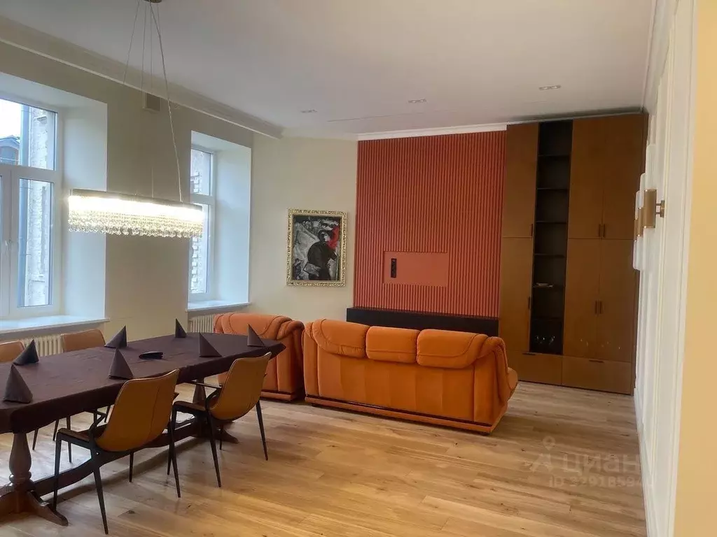 3-к кв. Москва ул. Пречистенка, 27 (135.0 м) - Фото 1