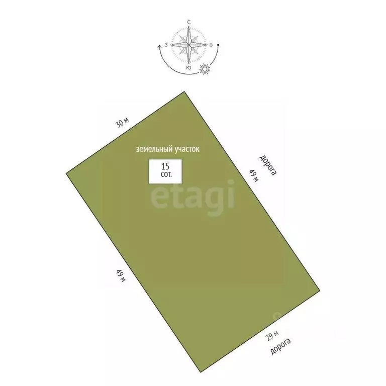 Участок в Вологодская область, Кирилловский муниципальный округ, с. ... - Фото 1