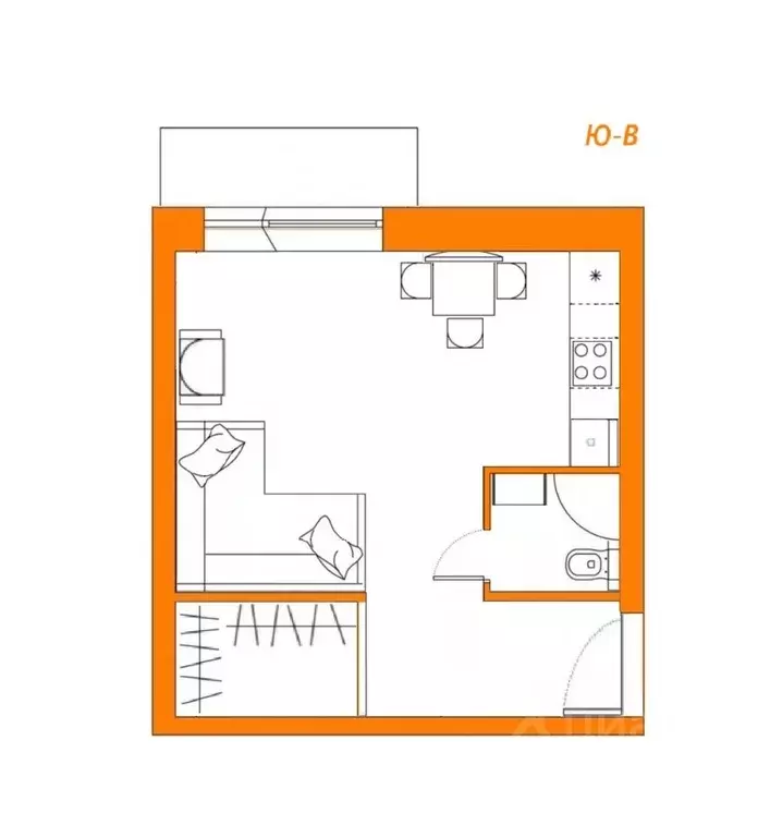 Студия Ленинградская область, Выборгский район, Рощино пгт ул. ... - Фото 2