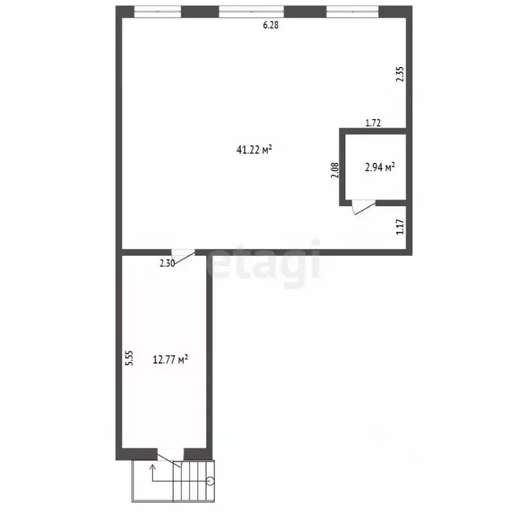 Офис в Мордовия, Саранск Ботевградская ул., 63 (57 м) - Фото 1