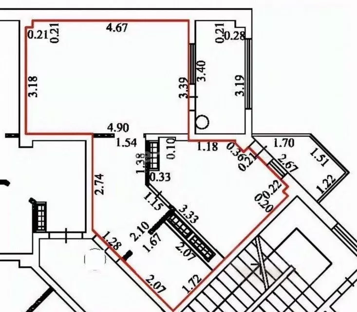 1-к кв. Севастополь ул. Тараса Шевченко, 49к2 (38.0 м) - Фото 2